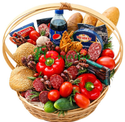 Продуктовая мясная корзина «Мистер Президент»